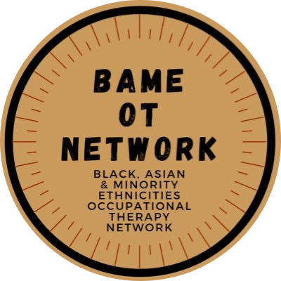 BAME OT Network: Black, Asian & Minority Ethnicities Occupational Therapy Network Logo